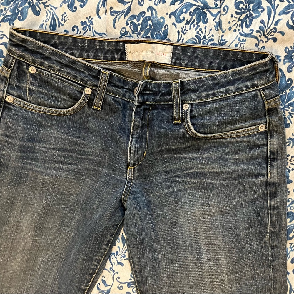 Paper Denim & Cloth Blue Straight Leg Classic Jeans